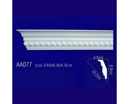 потолочный плинтус с орнаментом Гибкий AA077F в г. Екатеринбург