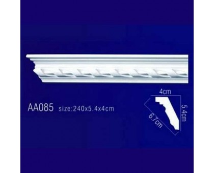 потолочный плинтус с орнаментом Гибкий AA085F в г. Екатеринбург