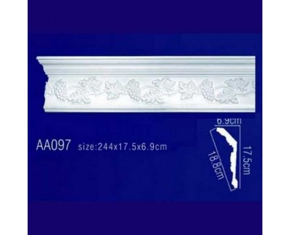 потолочный плинтус с орнаментом AA097 в г. Екатеринбург