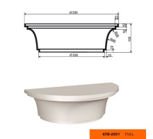 Колонна КЛВ-205/1 (капитель)