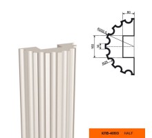 Колонна КЛВ-405/3 (тело рифленая) (ЛС-103-21)