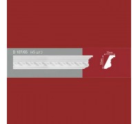 Плинтус потолочный полистиролD107-65 (45)