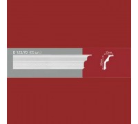Плинтус потолочный полистиролD123-70 (65)