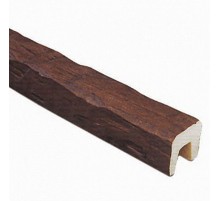 Балка Рустик (дуб темный) 120х120х4000 в г. Екатеринбург
