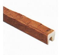 Декоративная балка Рустик (дуб светлый) 120х120х2000