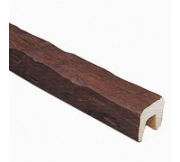 Декоративная балка Рустик (дуб темный) 120х120х2000