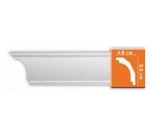 Плинтус потолочный  без  орнамента DP 16Гибкий в г. Екатеринбург