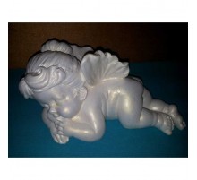 Скульптура ангелочек малая из гипса ск002 в г. Екатеринбург