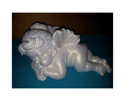 Скульптура ангелочек малая из гипса ск002 в г. Екатеринбург