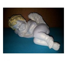 Скульптура ангелочек малая из гипса ск004 в г. Екатеринбург