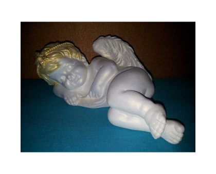 Скульптура ангелочек малая из гипса ск004 в г. Екатеринбург