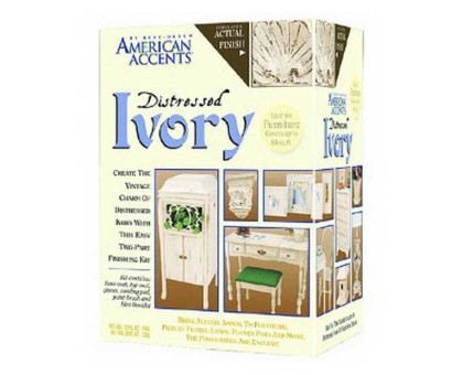 Краска с эффектом состаренной поверхности - набор 1,42л (2 банки 0,236л + 0,946л) Слоновая кость в г. Екатеринбург