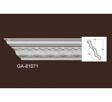 Карниз из полиуретана гладкий 81071