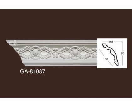 Карниз из полиуретана гладкий 81087 в г. Екатеринбург