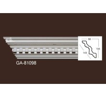 Карниз из полиуретана гладкий 81098