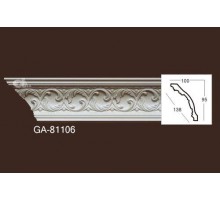 Карниз из полиуретана гладкий 81106