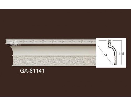 Карниз из полиуретана гладкий 81141 в г. Екатеринбург