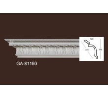Карниз из полиуретана гладкий 81160