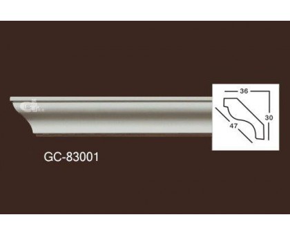 Карниз из полиуретана гладкий 83001 A в г. Екатеринбург