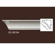 Карниз из полиуретана гладкий 83104