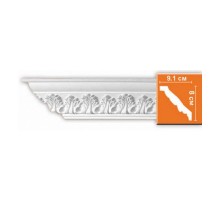 95854 гибкий потолочный плинтус с орнаментом DECOMASTER в г. Екатеринбург