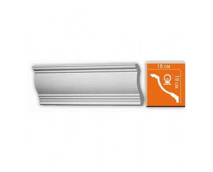 96695/10 плинтус DECOMASTER-2 (180х180х2400мм) под свет в г. Екатеринбург
