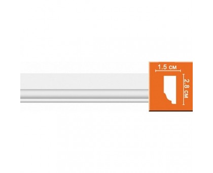 97111//30 FLEXIBLE молдинг DECOMASTER-2 (28х15х2400мм) в г. Екатеринбург