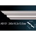 Карниз потолочный гладкий AB101 в г. Екатеринбург