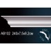 Карниз потолочный гладкий AB102 в г. Екатеринбург