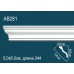 Карниз гладкий AB281 в г. Екатеринбург