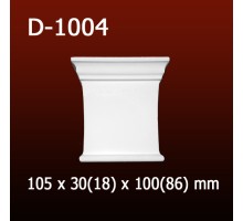 Дверной декор D1004(105*30/18*100/86) OptimalDecor