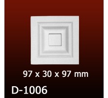Дверной декор D1006(97*30*97) OptimalDecor