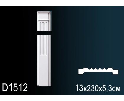 Обрамление дверных проемов пилястра D1512 в г. Екатеринбург