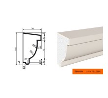 Подоконник ПВ-115/1 (ПС-102)