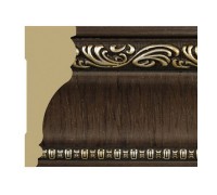 Цветная лепнина  Молдинг широкийT1011-DB