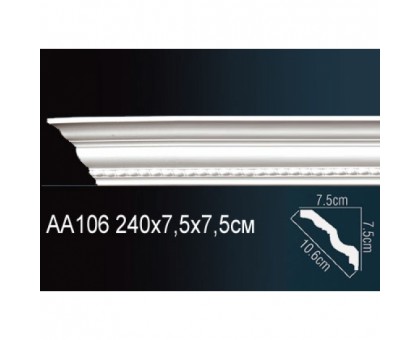 потолочный плинтус с орнаментом Гибкий AA106F в г. Екатеринбург