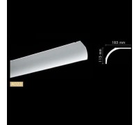 Гладкий потолочный профиль AD23