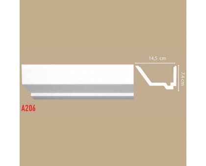 A206/5 Плинтус (74*145*2000мм) в г. Екатеринбург