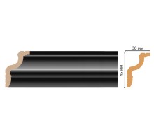 D148-195 ШК/40 плинтус DECOMASTER(45*30*2400 мм)