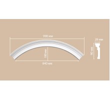 DP 9012-120/16 радиус DECOMASTER-2 (700, 600 мм)