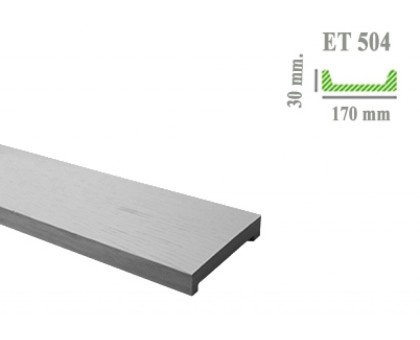 Доска под дерево ET 504 (3м) белая Classic  в г. Екатеринбург