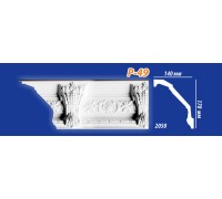 Плинтус потолочный инжекционный KenoРol Р49