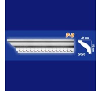 Плинтус потолочный инжекционный KenoРol Р8