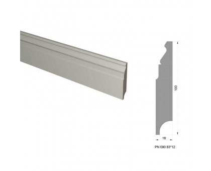 Плинтус напольный PN 090 из МДФ в г. Екатеринбург