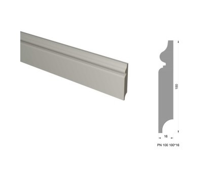 Плинтус напольный PN 100 из МДФ в г. Екатеринбург