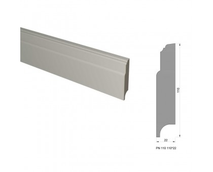 Плинтус напольный PN 110 из МДФ в г. Екатеринбург