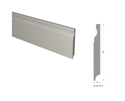 Плинтус напольный PN 160 из МДФ в г. Екатеринбург