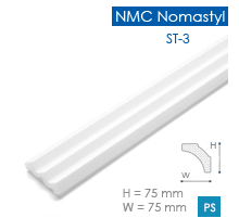 Потолочный плинтус из пенопласта NMC Nomastyl ST3 в г. Екатеринбург