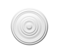 Гладкая потолочная розеткаR09