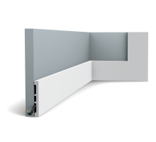 Напольный плинтус гибкий DX163F SQUARE в г. Екатеринбург